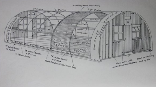 Nissen and his Hut