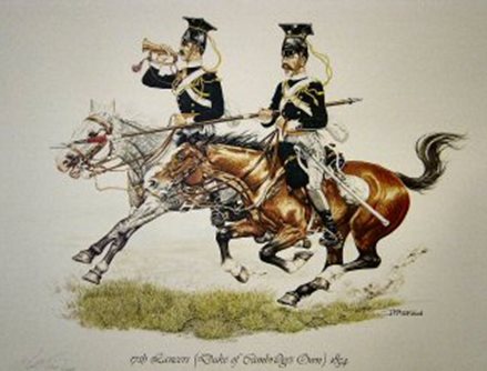 17th Lancers (Duke of Cambridge’s Own) 1854 by J Pritchard 17th Lancers (Duke of Cambridge’s Own) 1854 by J Pritchard
