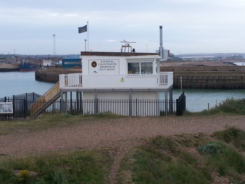 The aiming light tower painted and restored The NCI now using the search light tower today